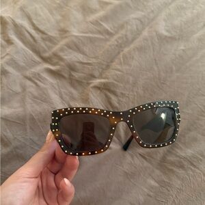 Versace Studded Sunglasses